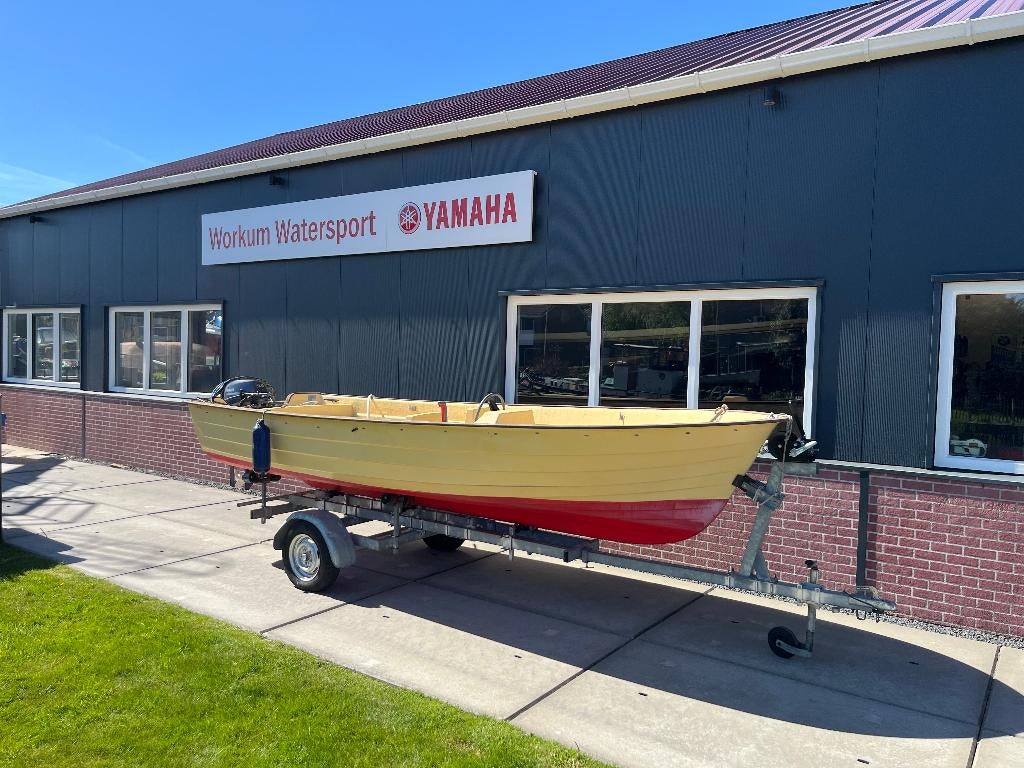 Rana 17 - Console boot met buitenboordmotor en trailer, Ophalen, Gebruikt, Tot 10 pk, 3 tot 6 meter