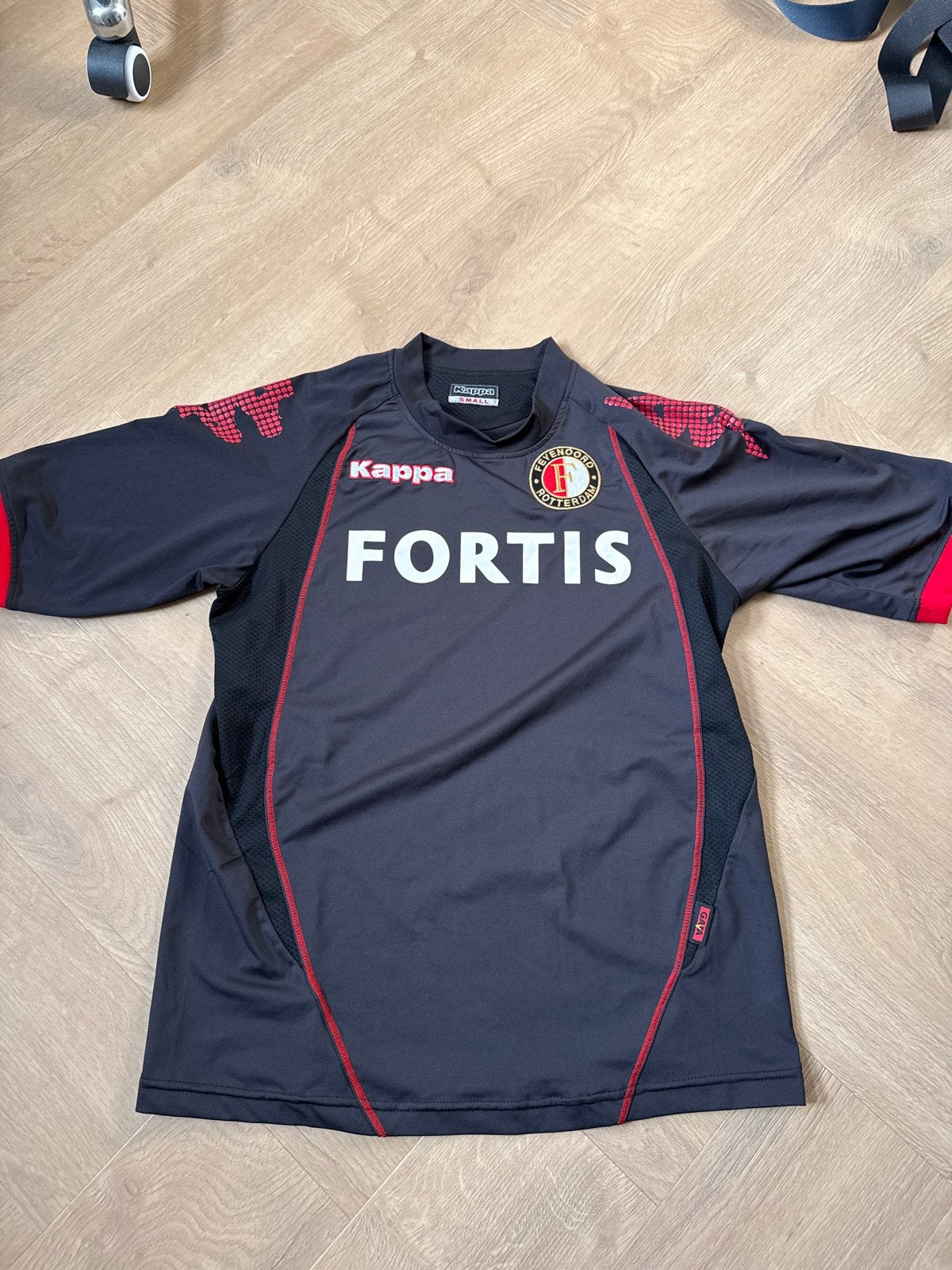 Origineel Feyenoord Kappa shirt maat S, Maat S, Ophalen of Verzenden, Zo goed als nieuw, Shirt