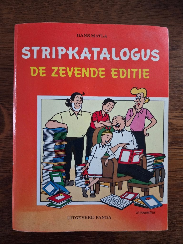 Stripkatalogus - De zevende editie - Hans Matla, Eén stripboek, Ophalen of Verzenden, Zo goed als nieuw