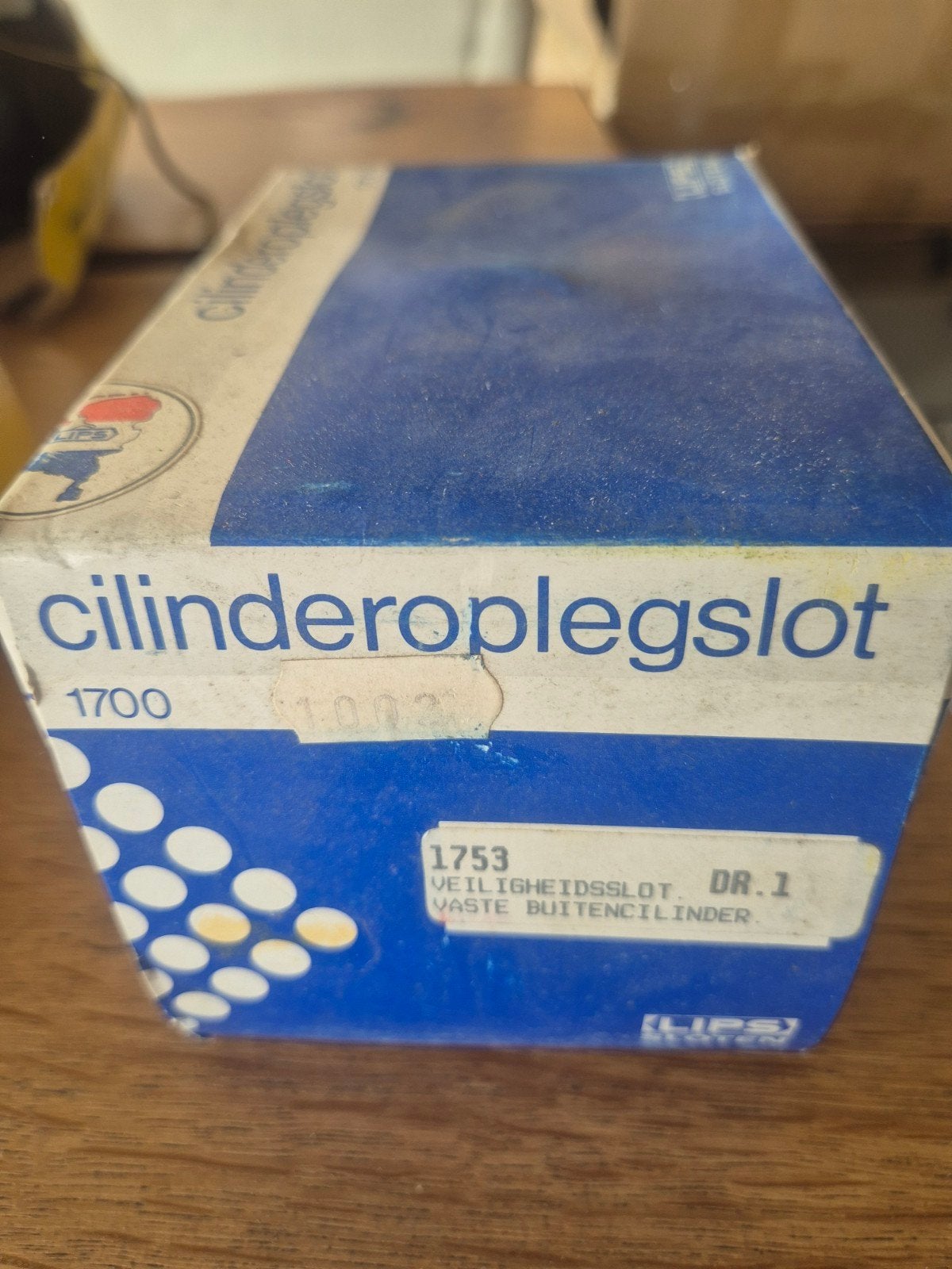 LIPS Cilinderoplegslot 1700 - Nieuw in doos, Ophalen of Verzenden, Nieuw, IJzer, Slot