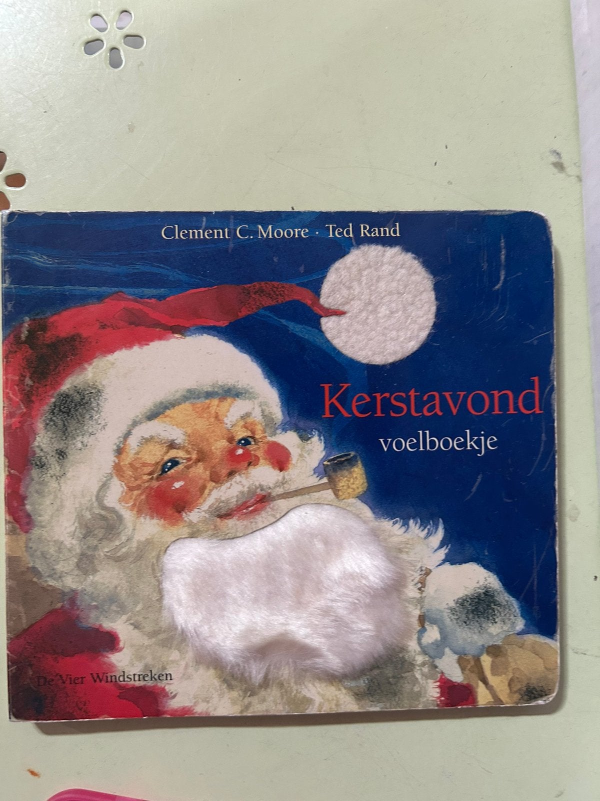 Kerstavond voelboekje, Boeken, Ophalen of Verzenden, Gelezen, Uitklap-, Voel- of Ontdekboek, 2 tot 3 jaar