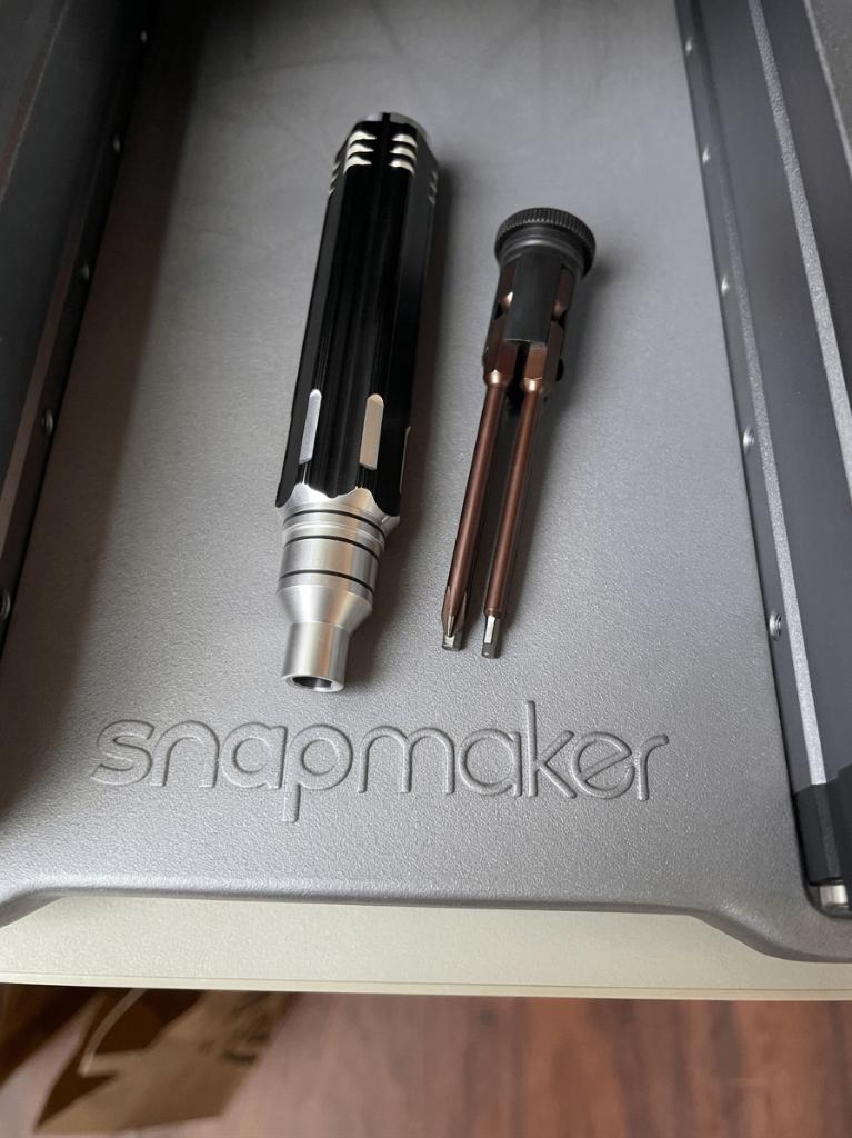 Snapmaker 2.0 A350T 3-in-1 3D printer, lasergraveerder & CNC, Ophalen, Gebruikt, Ingebouwde Wi-Fi, Snapmaker