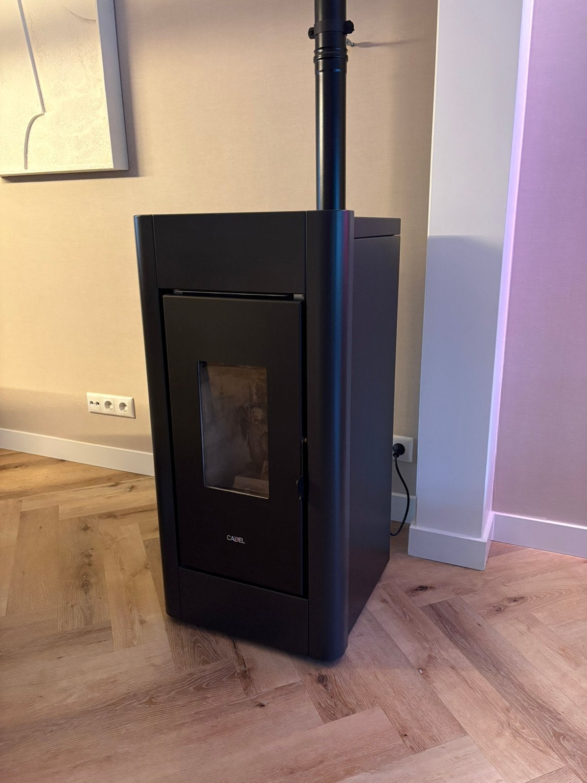Cadel Sweet 3 pelletkachel 7 kW – WiFi – bouwjaar 2023, Huis en Inrichting, Ophalen, Overige brandstoffen, Zo goed als nieuw, Pelletkachel