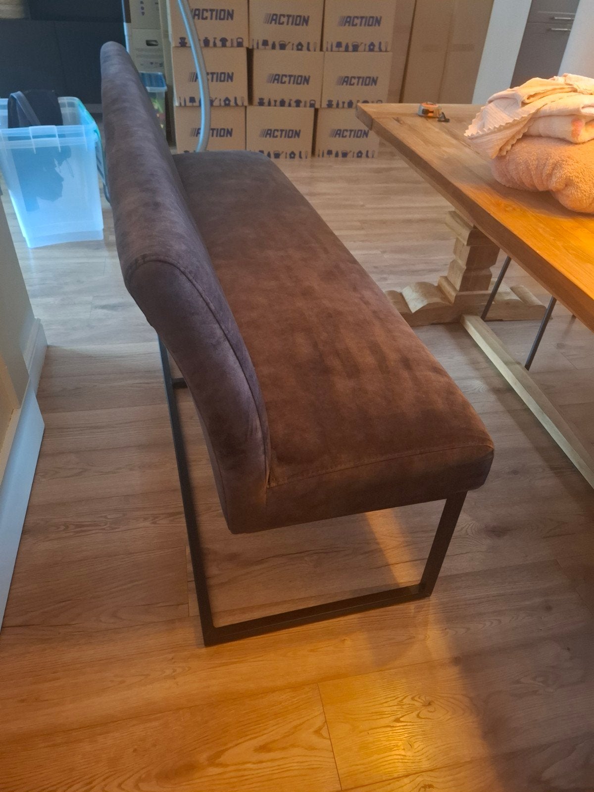 zitmaxx bank en stoelen, Ophalen, Gebruikt, Minder dan 75 cm, Stof