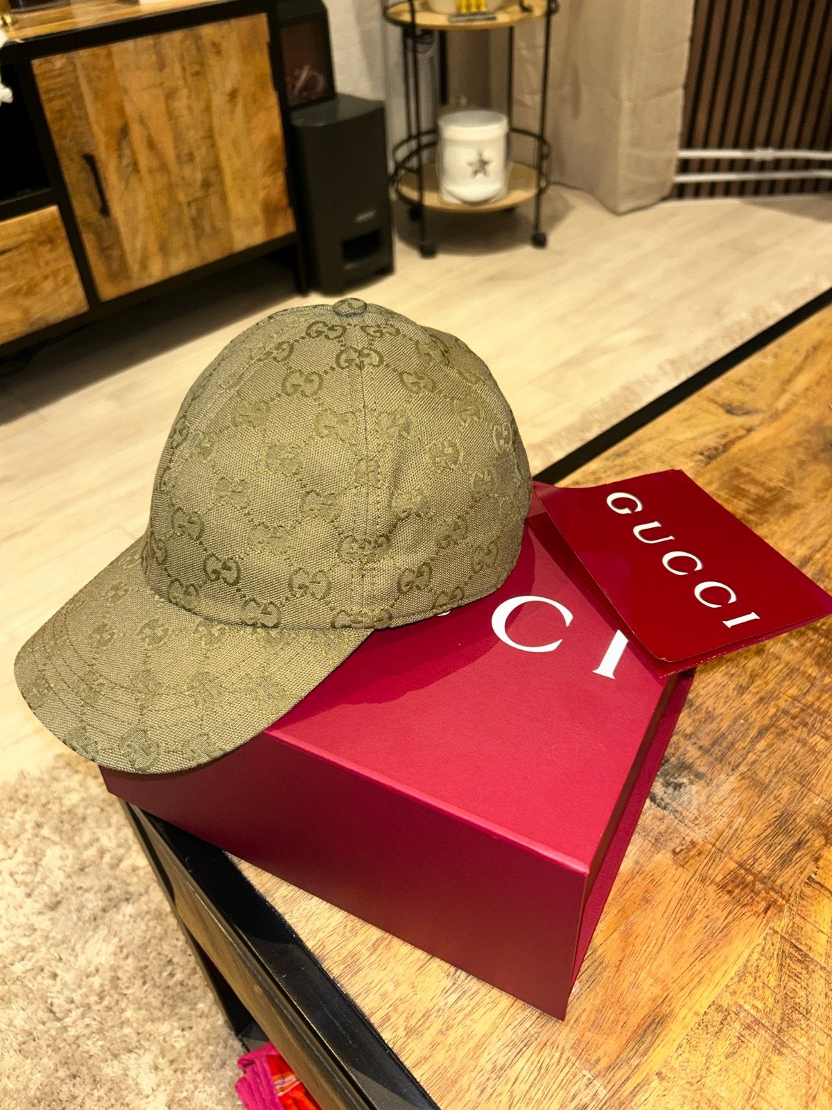 Gucci GG Canvas Baseballpet - Zo goed als nieuw, Ophalen of Verzenden, Zo goed als nieuw, One size fits all, Pet