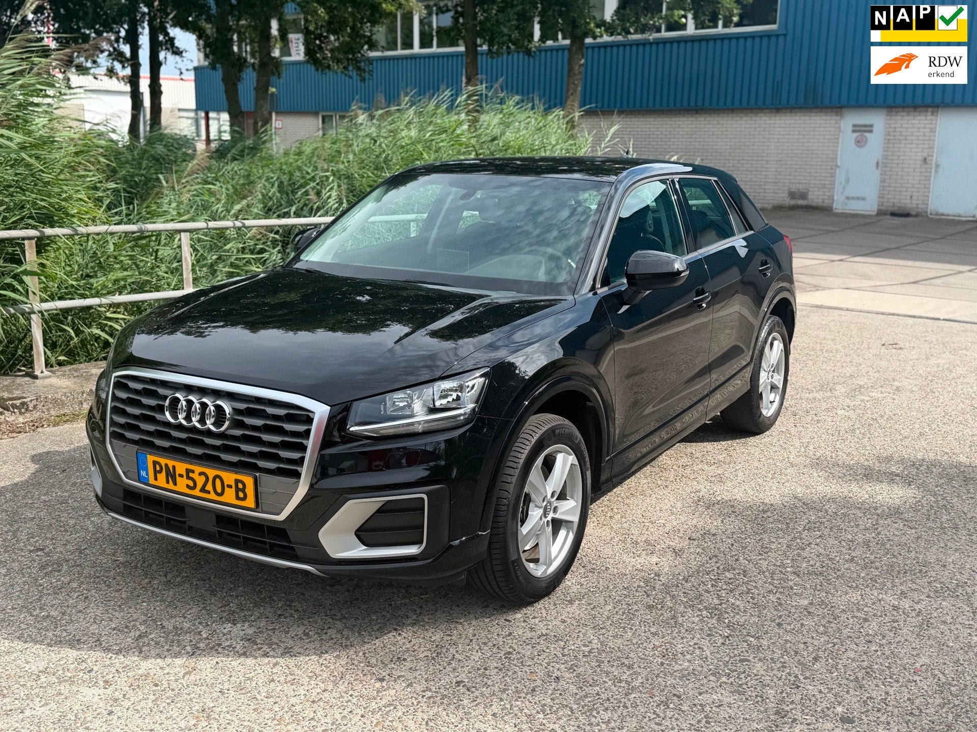 Audi Q2 1.0 TFSI Sport!2017!LM.velgen!navi!NAP!DSG!, Auto's, Gebruikt, Start-stop-systeem, 116 pk, Zwart