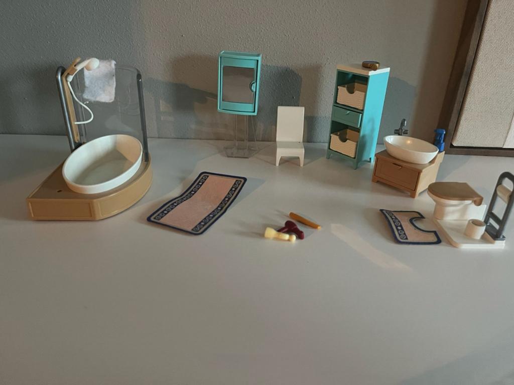 Badkamer playmobil, Ophalen of Verzenden, Zo goed als nieuw