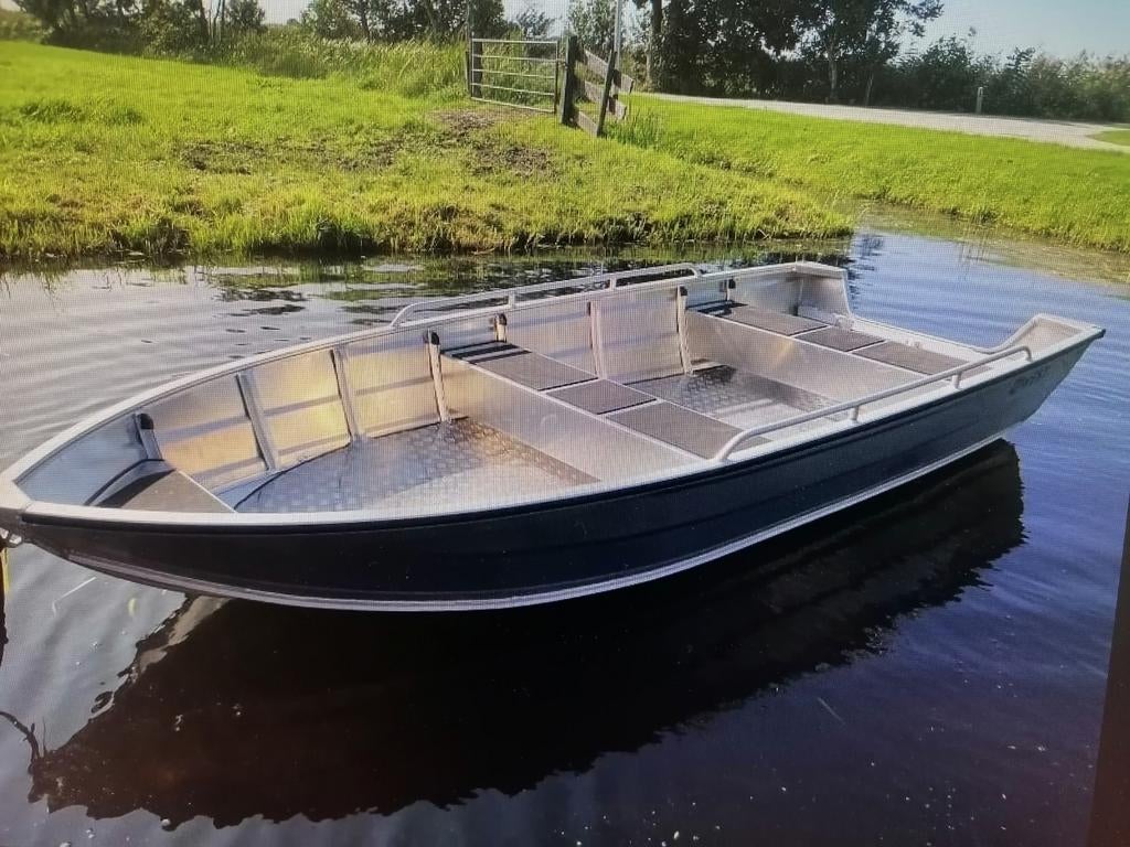 Qwest B420 alumimium boot, Ophalen, Aluminium