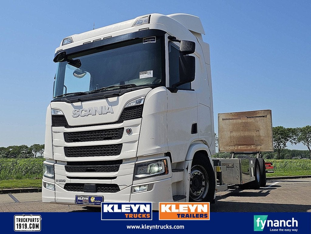 SCANIA R500 6x2*4 retarder wb555, Automaat, Euro 6, Scania, Wit