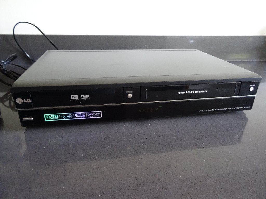 LG RCT699H HDMI DVD/VHS Play/Record - Getest Werkt Volledig, Audio, Tv en Foto, Videospelers, Ophalen of Verzenden, Gebruikt, VHS-speler of -recorder