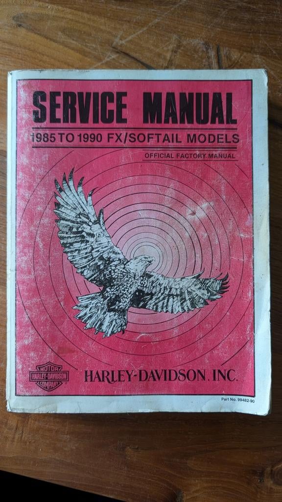 OEM Werkplaatsboek Harley Davidson FX/Softail (1985-1999), Ophalen of Verzenden, Harley-Davidson of Buell
