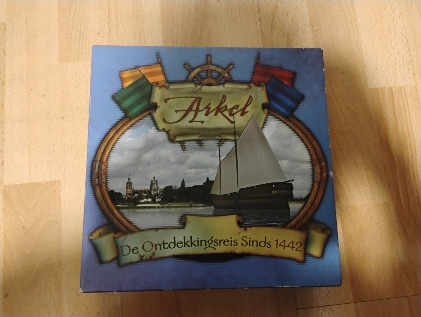 Arkel Bordspel - Ontdekkingsreis sinds 1442, Een of twee spelers, Ophalen of Verzenden, Nieuw