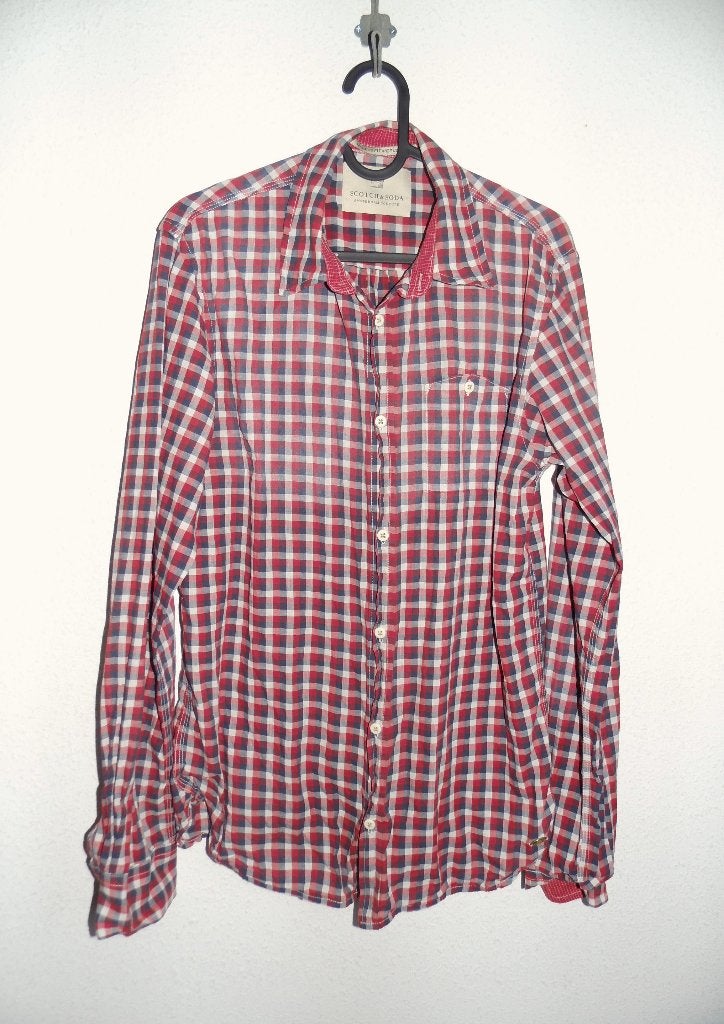 Scotch & Soda overhemd maat M, Overige kleuren, Gedragen, Scotch & Soda, Halswijdte 39/40 (M)