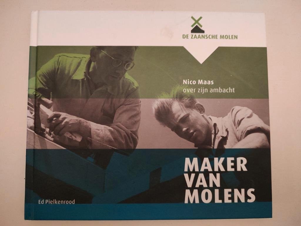 MAKERS VAN MOLENS - ISBN 9789081779913 De Zaanse Molen, Boeken, 20e eeuw of later, Nieuw, Ed Pielkenrood, Ophalen of Verzenden