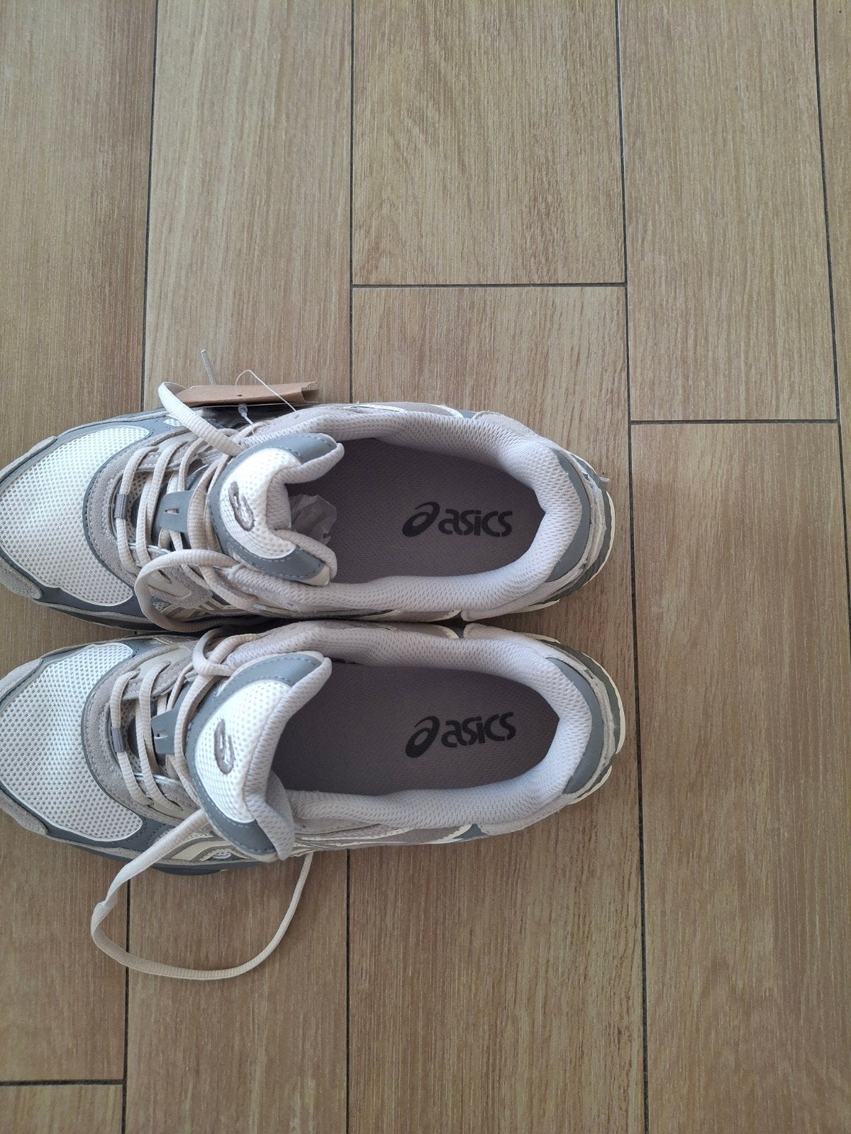 Nieuwe Asics GEL-NYC Sneakers Maat 44 - Cream Oyster, Overige kleuren, Nieuw, Ophalen of Verzenden, Sneakers of Gympen