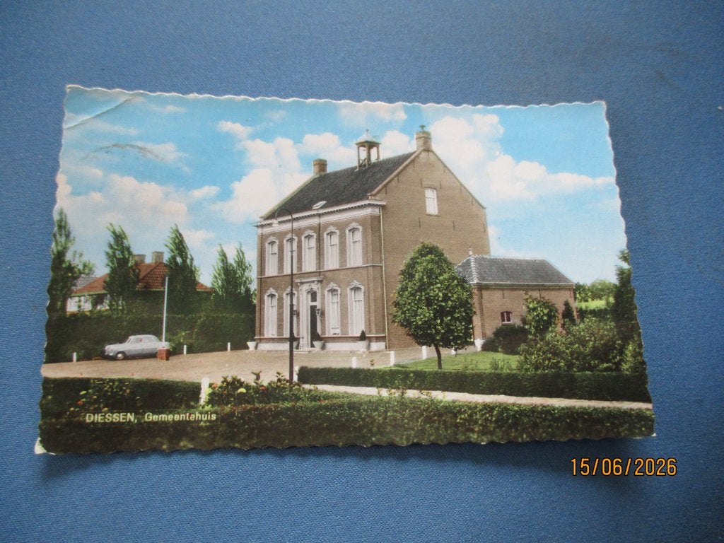 Diessen, Verzamelen, Ansichtkaarten | Nederland, Ophalen of Verzenden, Voor 1920, Gelopen, Utrecht