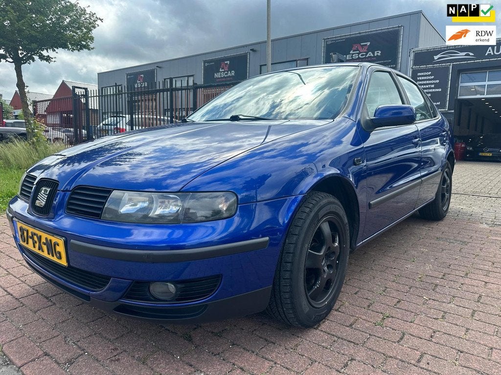 Seat Toledo 1.8-20V Signo/APK 19-12-2026, Auto's, Seat, 125 pk, Gebruikt, 4 cilinders, Blauw