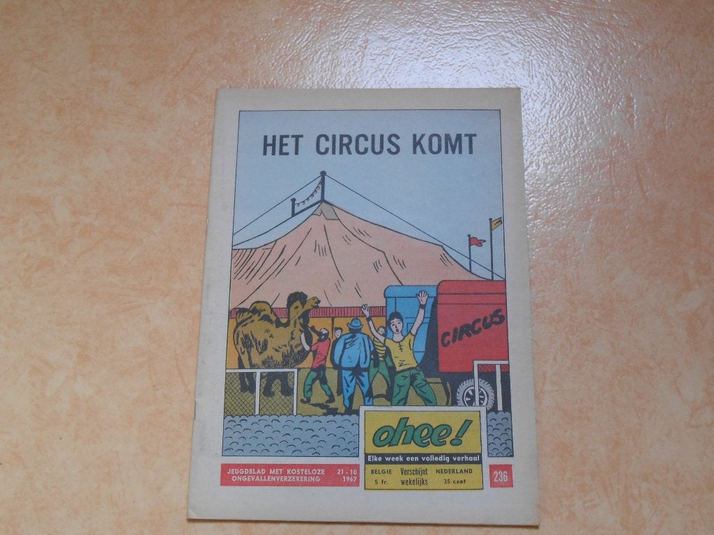 Ohee 236 Het circus komt 1967., Eén stripboek, Ophalen of Verzenden, Nieuw