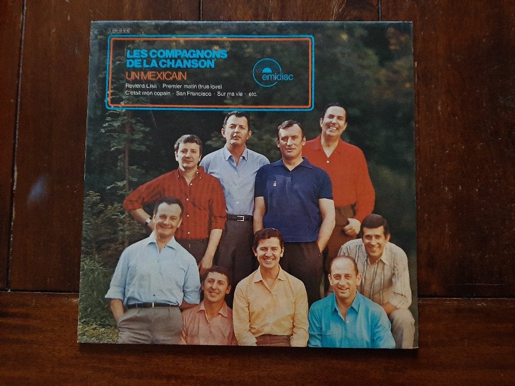 LP Les compagnons de la chanson / Un mexicain, Ophalen of Verzenden, 1960 - 1969, Gebruikt, 12 inch
