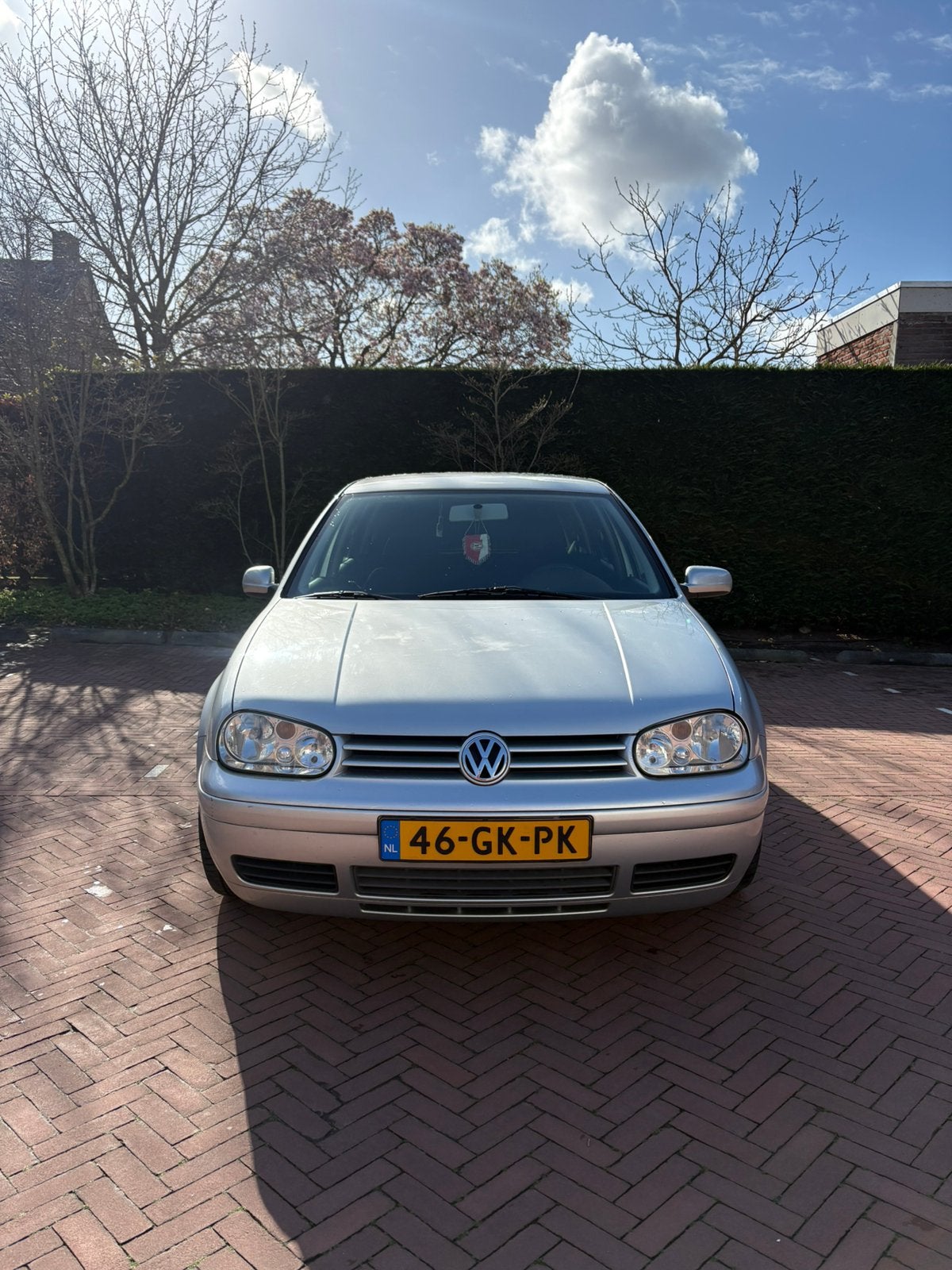 Volkswagen Golf 1.4 55KW 2001 Grijs, Auto's, Voorwielaandrijving, 15 km/l, 74 pk, 1104 kg