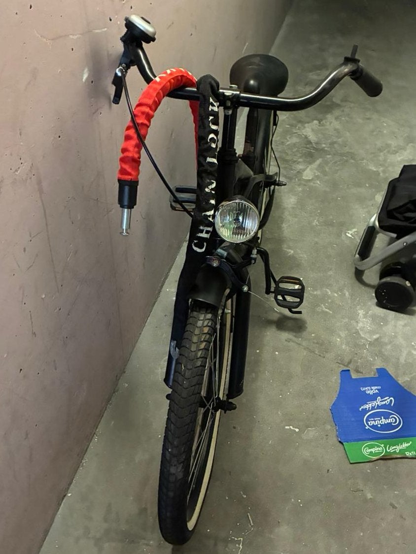 Zwarte kinderfiets, Ophalen, Gebruikt, Minder dan 16 inch