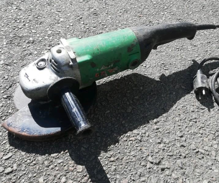 Hitachi Haakse Slijptol 230mm - Krachtig en Betrouwbaar, Verzenden, Gebruikt, 1000 watt of meer, Haakse handslijpmachine