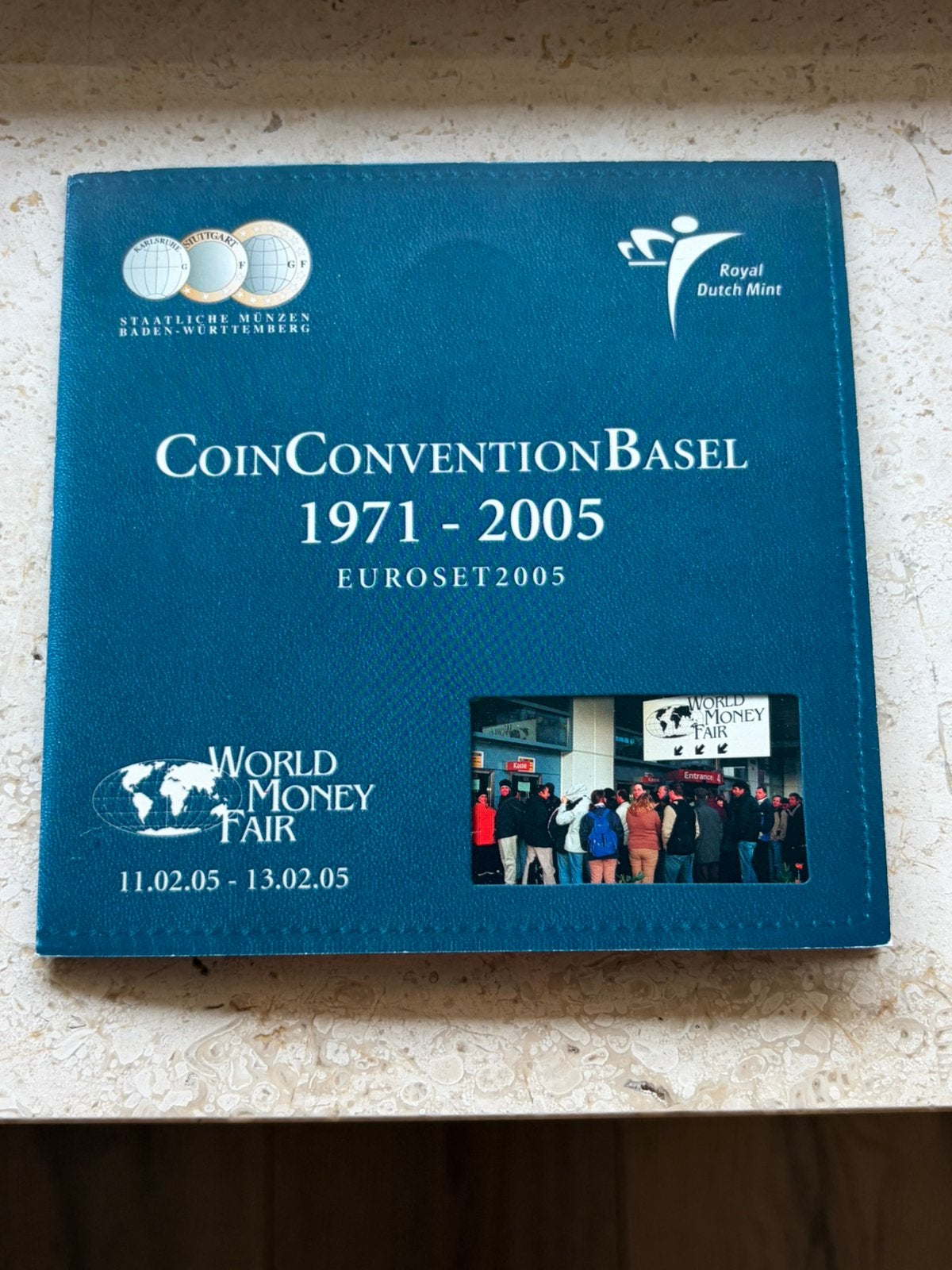 Schaarse muntset world money fair Basel 2005, Ophalen of Verzenden, Koningin Beatrix, Euro's