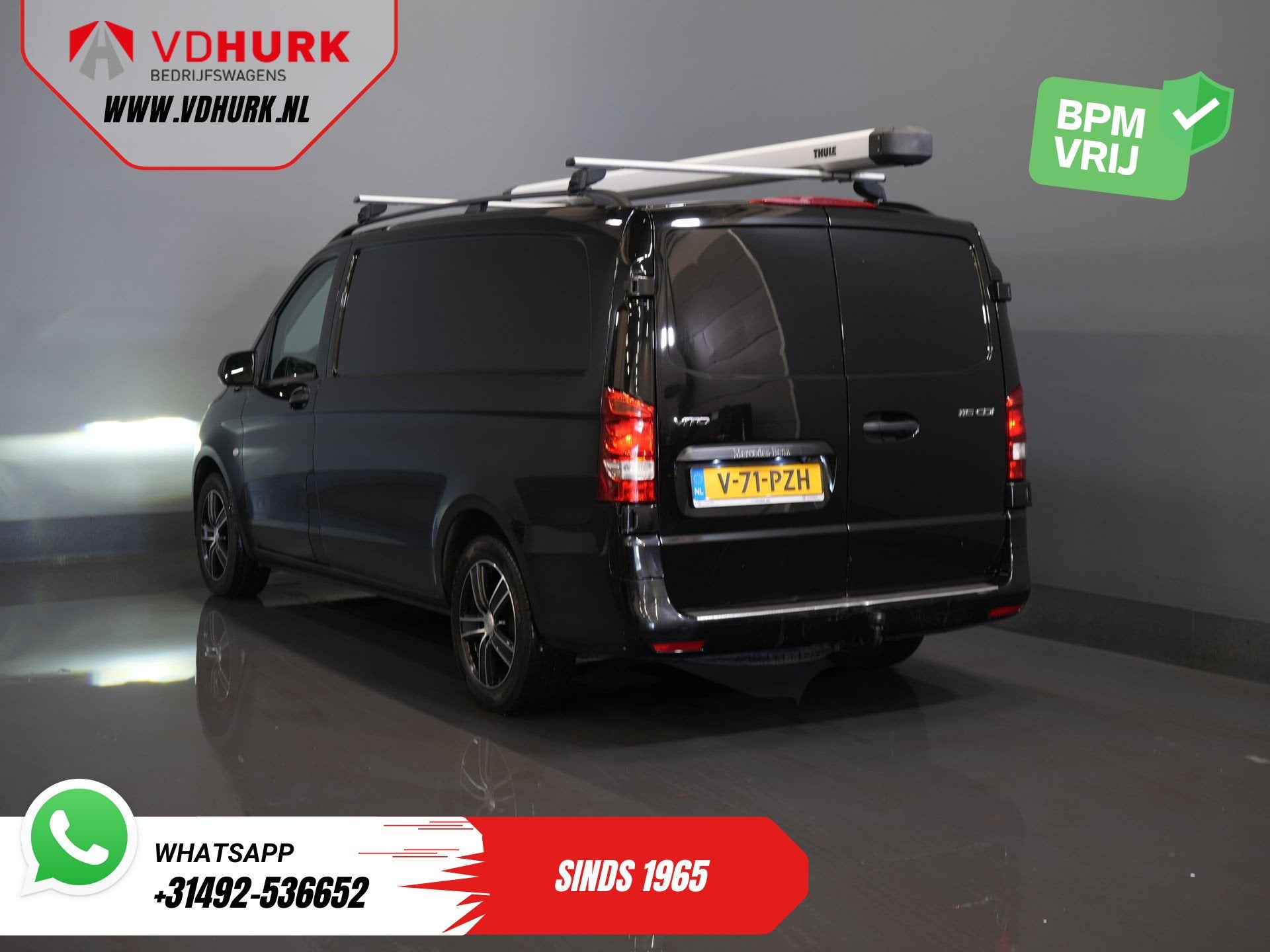 Mercedes-Benz Vito 116 CDI Aut. L2 LED/ Standkachel/ Stoelve, Automaat, Achterwielaandrijving, Gebruikt, 2500 kg