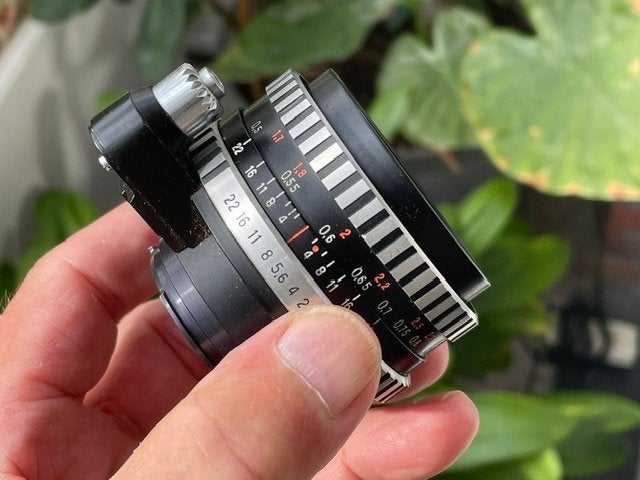 Vintage Carl Zeiss Jena Tessar lenzen (Exa) 35€ per stuk, Ophalen of Verzenden
