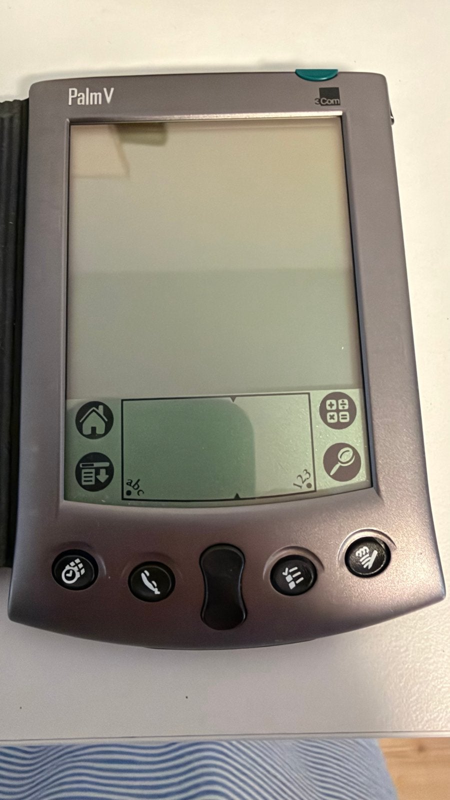 Palm V PDA met hoesje - Vintage PDA, Telecommunicatie, Gebruikt, Ophalen of Verzenden, PalmOS, Met stylus of aanraakpen