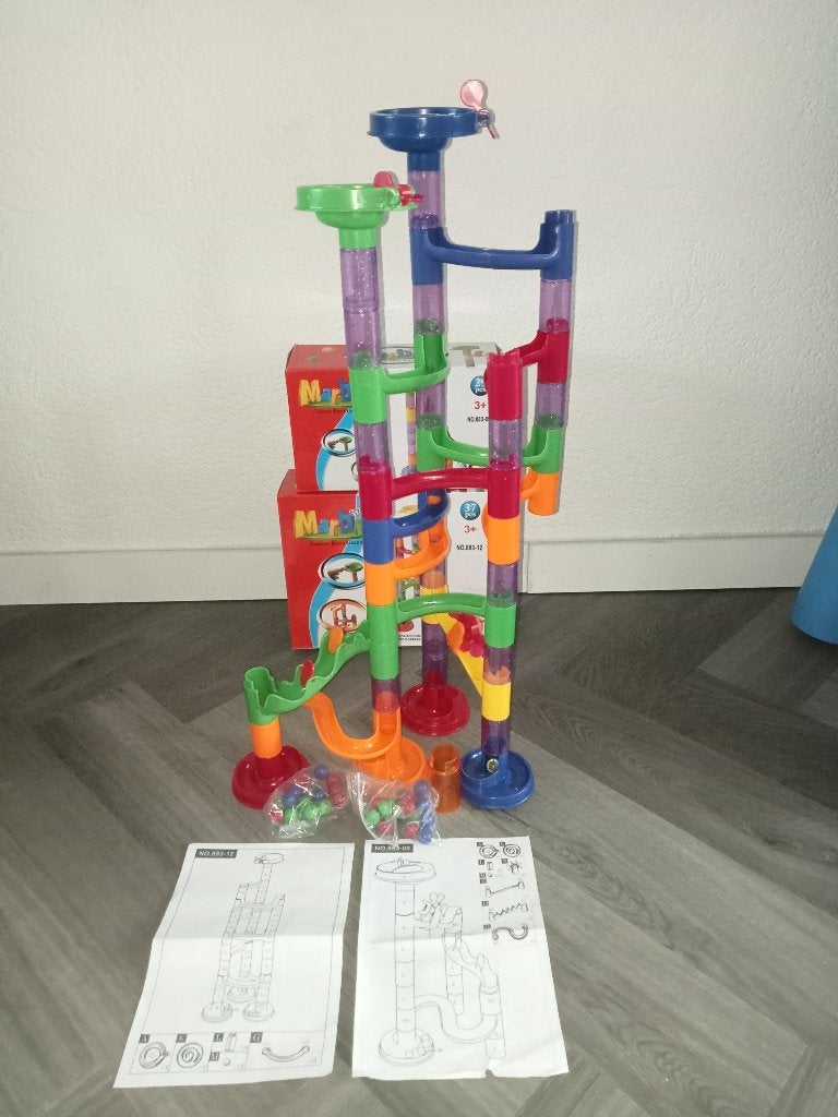 Super Marble Deluxe Racing Game 2x, Ophalen of Verzenden, Zo goed als nieuw, Overige merken