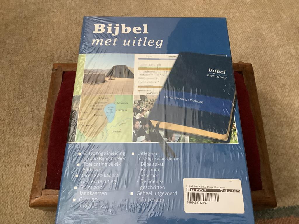 Nieuwe Bijbel met uitleg - Statenvertaling / Psalmen, Ophalen of Verzenden