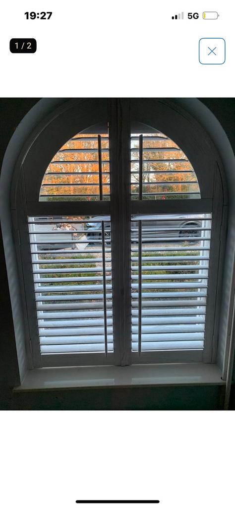 Gezocht: shutters, Huis en Inrichting, Stoffering | Gordijnen en Lamellen, Ophalen of Verzenden, Zo goed als nieuw, 50 tot 100 cm