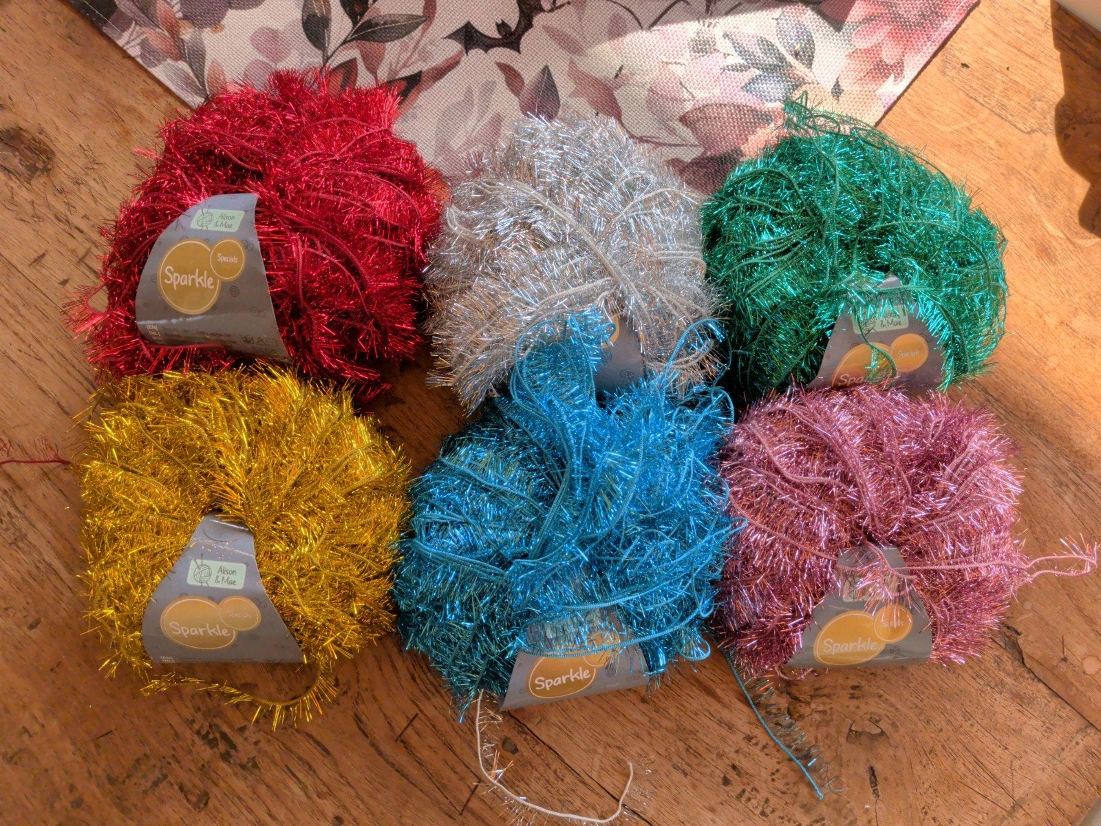 Sparkle Garen - Diverse Kleuren (100% Polyester), Hobby en Vrije tijd, Ophalen of Verzenden, Nieuw