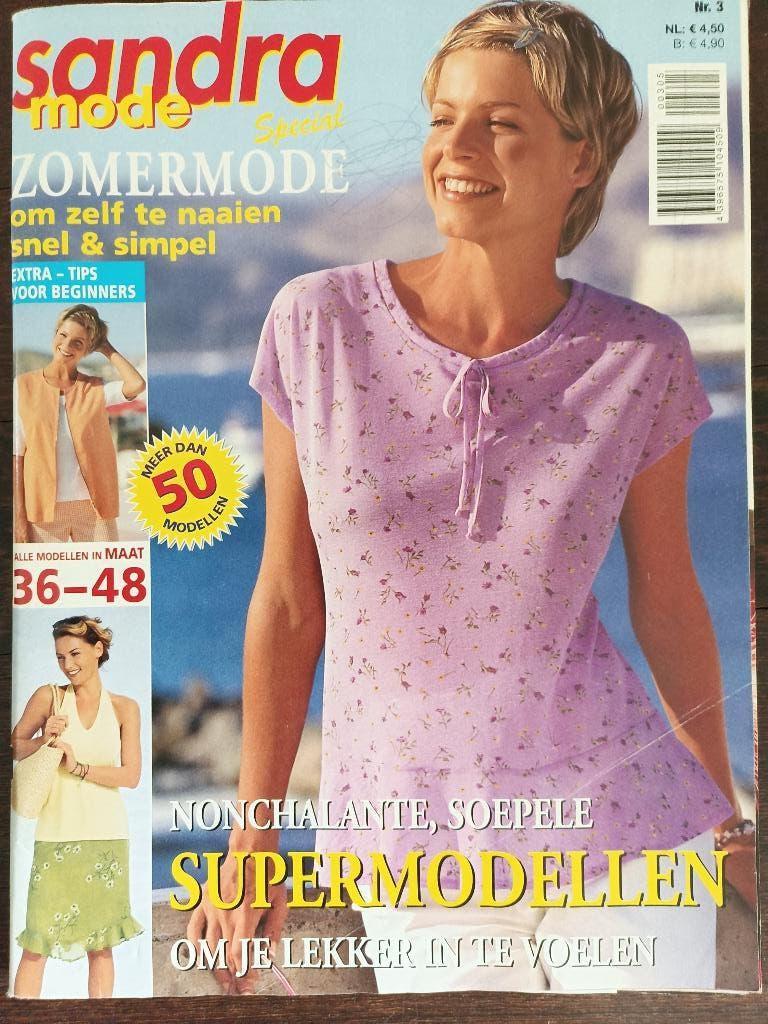 Sandra Mode special 3 meer dan 50 modellen patroon naaien, Hobby en Vrije tijd, Kledingpatronen, Ophalen of Verzenden, Zo goed als nieuw