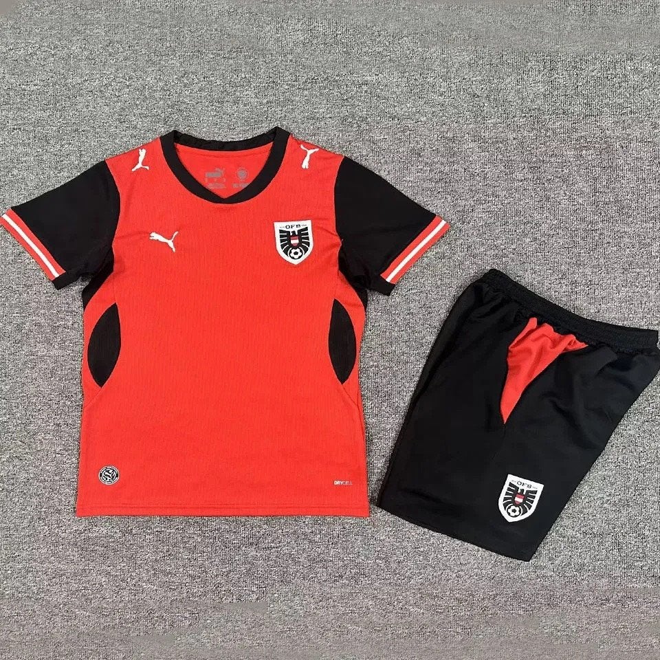 Oostenrijk thuis shirt tenue kids 2026 | 98 t/m 164, Verzenden, Nieuw, Shirt