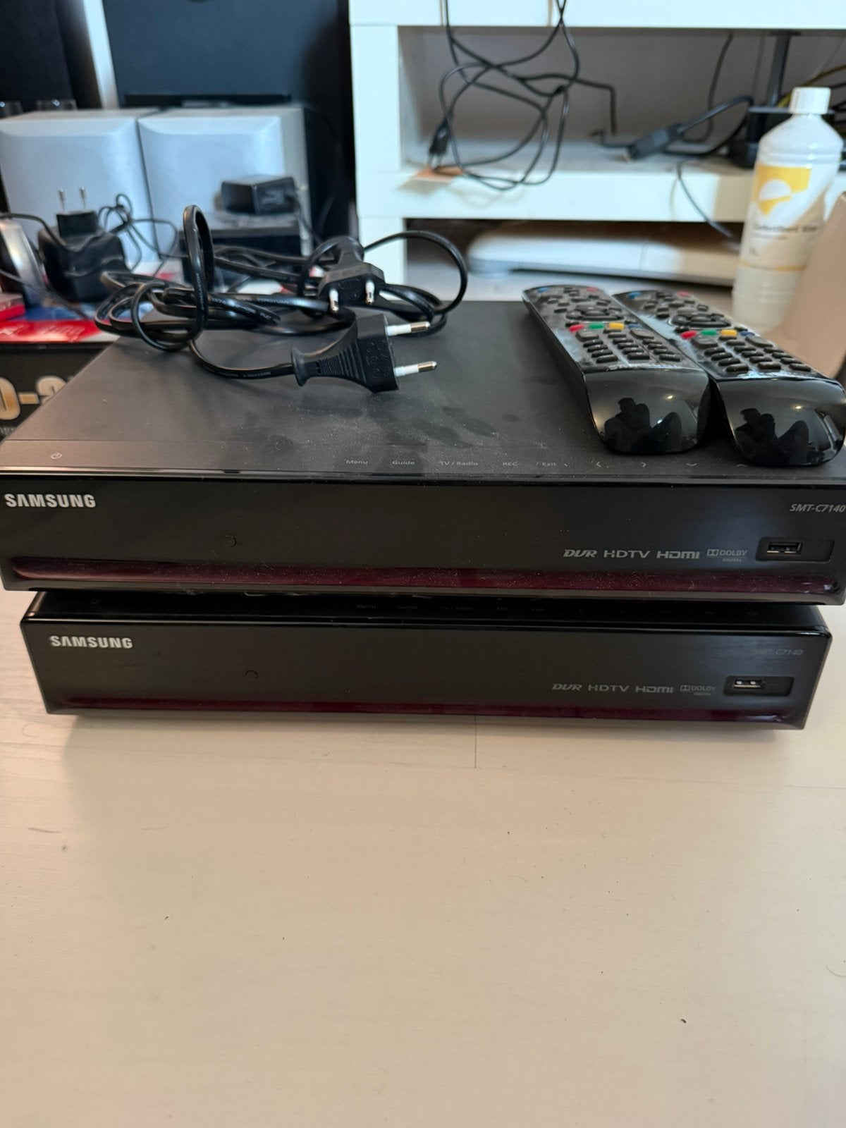 2 maal Samsung SMT-7140 decoders, Audio, Tv en Foto, Ophalen, Zo goed als nieuw