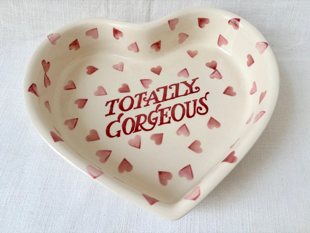 Emma Bridgewater - Pink Hearts 'Totally Gorgeous', Huis en Inrichting, Verzenden, Nieuw, Schaal of Schalen, Emma Bridgewater