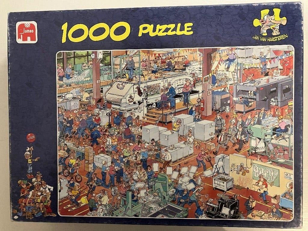 Jan van Haasteren Jumbo 150 jaar, Ophalen, 500 t/m 1500 stukjes, Gebruikt, Legpuzzel