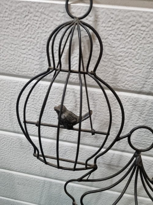Fotolijst vogelhuisjes metaal voor drie foto’s, Ophalen of Verzenden, 'T Olde Gre-j, Info@toldegrej.nl, Endepoelstraat 20f Didam