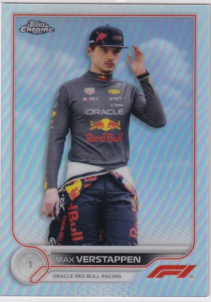 Max Verstappen Refractor #2, Verzenden, Nieuw, Formule 1