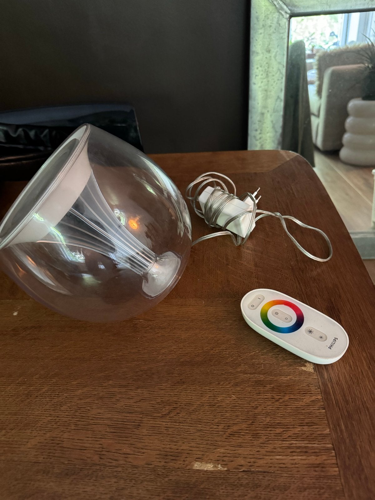 Philips Living Colors LED lamp met afstandsbediening, Overige kleuren, Gebruikt, Kunststof, Kleur aanpasbaar