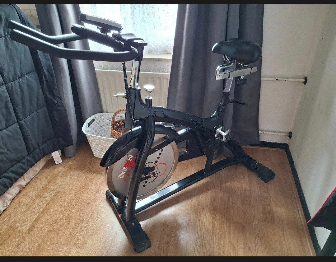 Christopeit Sport Spinningfiets, Ophalen, Gebruikt, Metaal, Spinningfiets