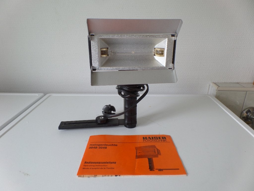 Filmzon, KAISER, 3048-3049, 1000 Watt Halogeen-(#9166), Verzamelen, Ophalen of Verzenden, 1960 tot 1980, Overige typen