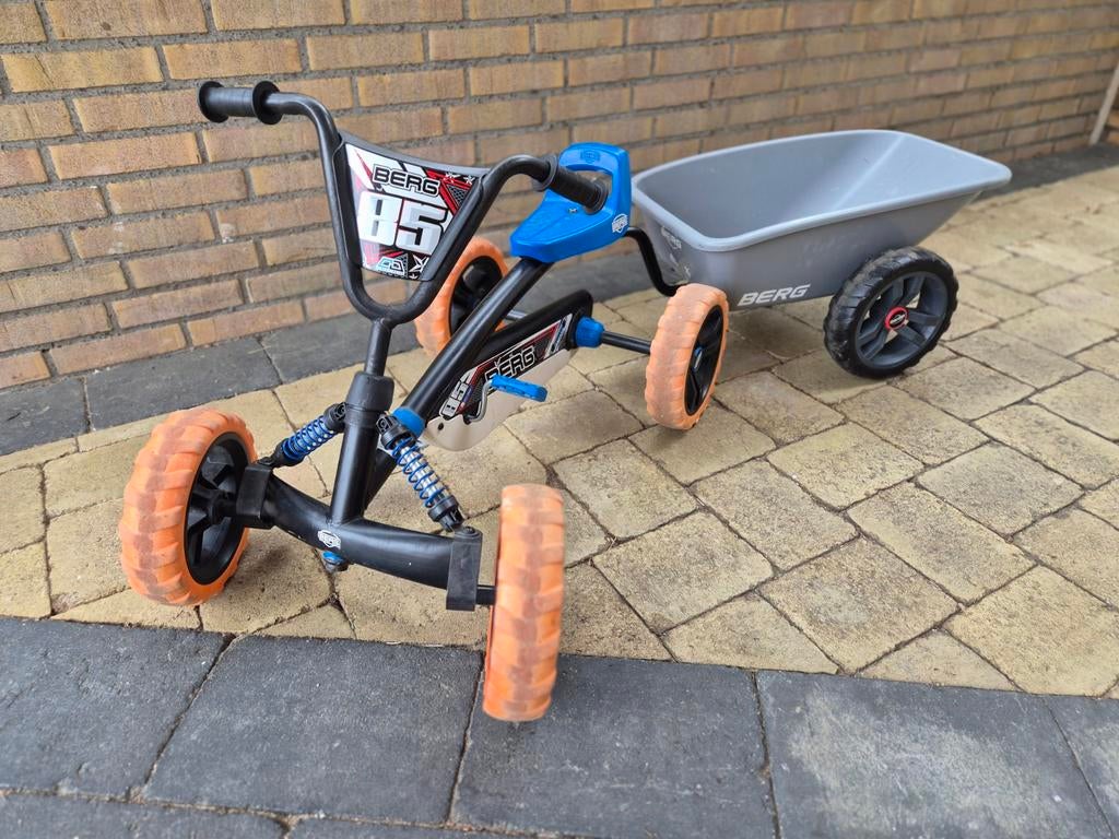 BERG Biky Cross Loopfiets met Aanhanger - Gebruikt, Ophalen, Gebruikt, Berg, Met kar of aanhanger