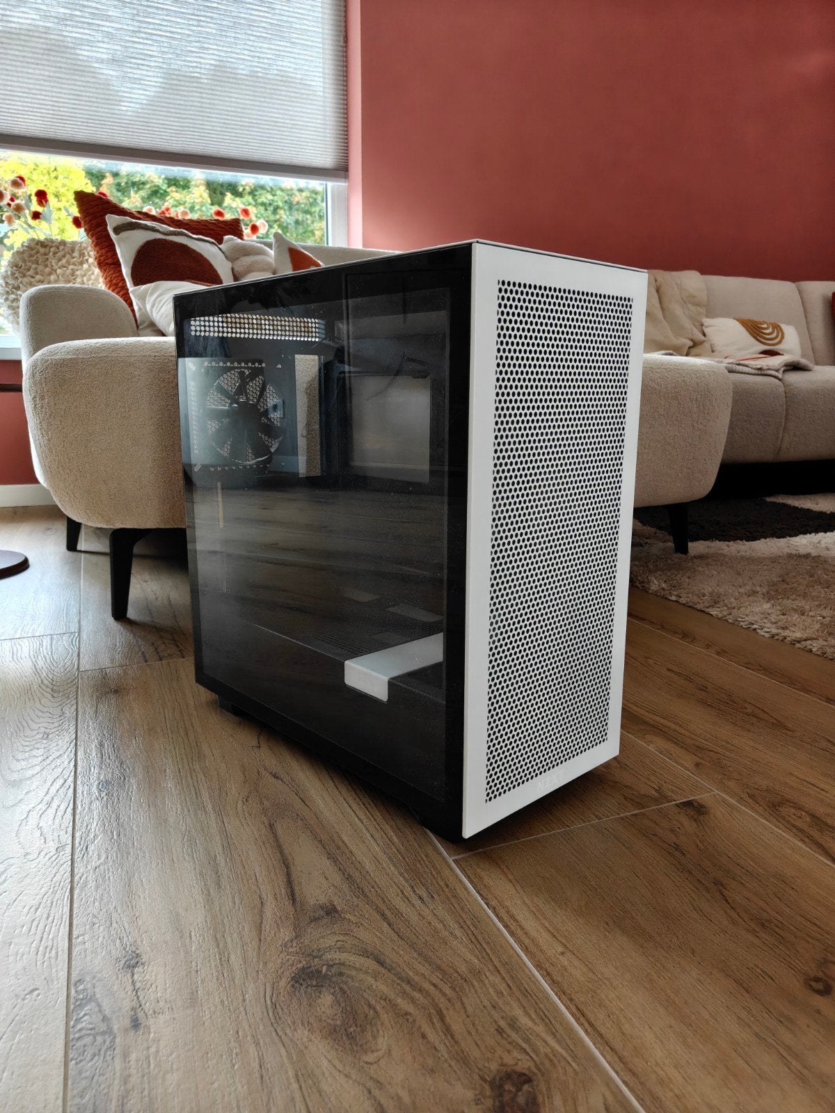 NZXT H7 Flow Black & White, Ophalen, Zo goed als nieuw