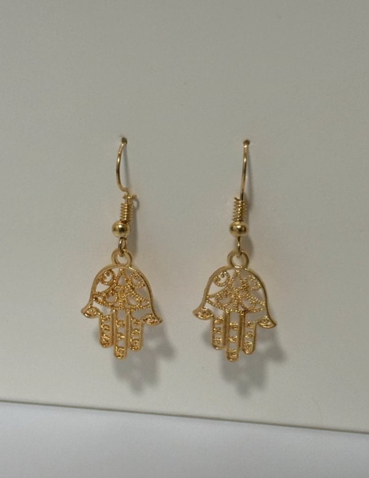 Oorbellen goud, Sieraden, Tassen en Uiterlijk, Oorbellen, Overige materialen, Hangers, Nieuw, Ophalen of Verzenden