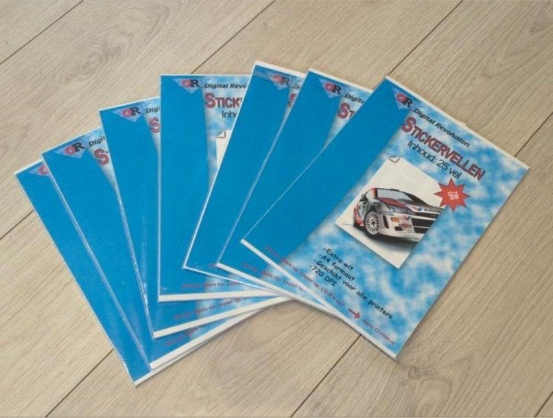 Stickervellen, Ophalen of Verzenden, Nieuw