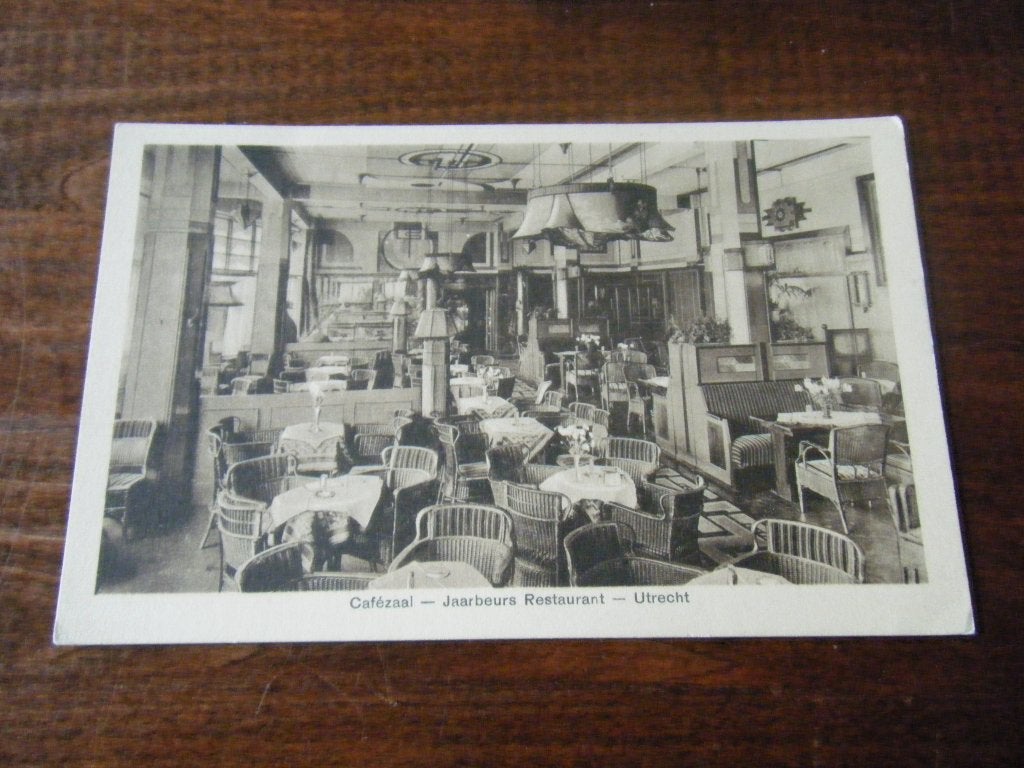 Y31 - Utrecht - Jaarbeurs - Restaurant - Mooi/Oud, Verzamelen, Ansichtkaarten | Nederland, Utrecht, 1940 tot 1960, Ophalen of Verzenden