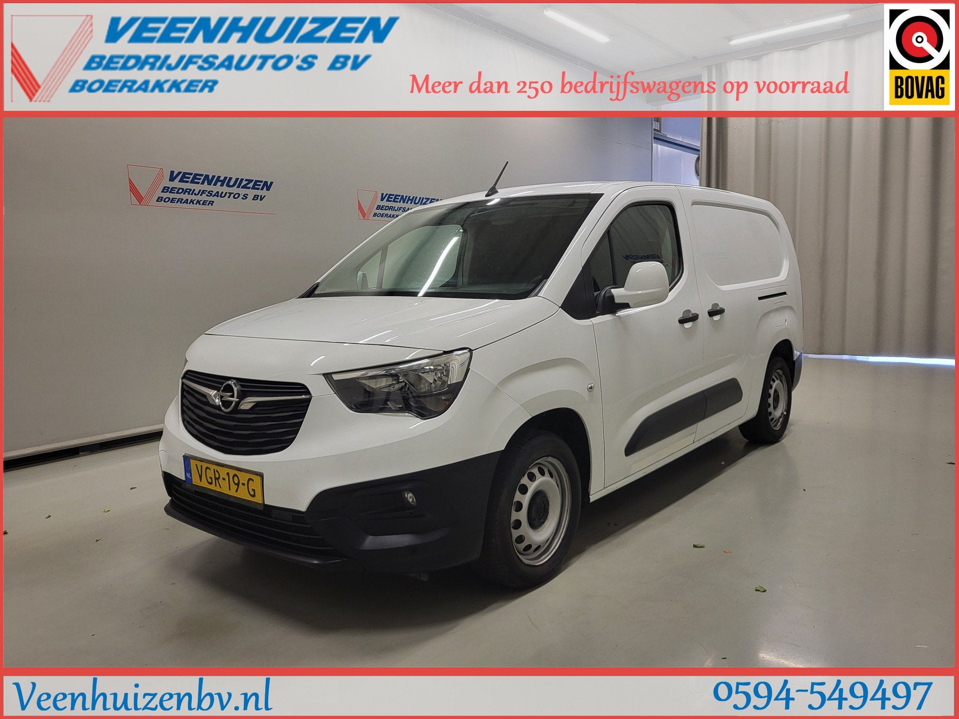 Opel Combo 1.5D 100pk L2/H1 Euro 6! (bj 2020), Auto's, Bestelauto's, Voorwielaandrijving, 730 kg, Gebruikt, Euro 6